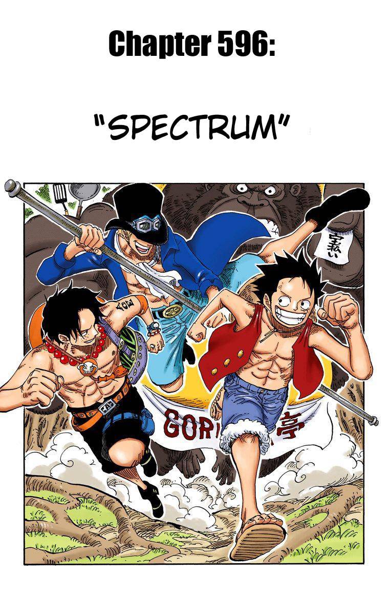 One Piece Digital Colored Chapter 596 image 01